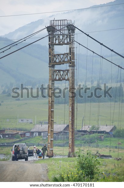 Tyungur\
village in Altai Republic, Russian\
Federation