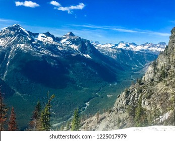 U Shaped Valley Carved By Glacier