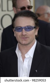 U2 Star BONO At The Golden Globe Awards At The Beverly Hills Hilton Hotel. 19JAN2003.