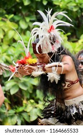 Ua Pou / Marquesas Islands / French Polynesia 05-2018 Traditional Dancing Is  At The Core Of Marquesan Culture. 