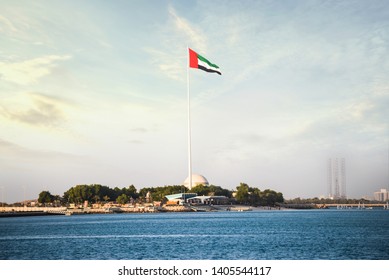 UAE Flag At Corniche Abu Dhabi Best For National Day And Flag Day UAE