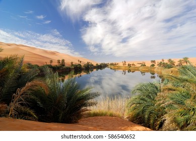 Ubari Oasi, Fezzan, Libya