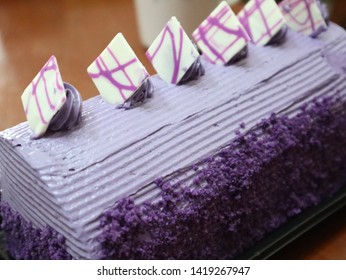 Ube Cake For Birthday Celebrations