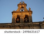 UBEDA,JAEN,SPAIN  JUNIO 2024, Jaen Province, Andalusia, Spain, Western Europe.Basilica of Saint Mary of the Royal Alcazares of Ubeda. Granada Gate (Granada Gate) -