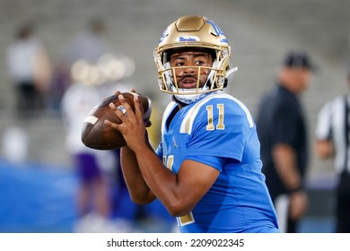 UCLA Defensive Lineman Gabriel Murphy (11) Warms Up Before An NCAA College Football Game Against The Washington Friday, Sept. 30, 2022, In Pasadena, Calif. 