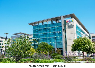 UCSF Benioff Children's Hospital Campus Exterior View - San Francisco, California, USA - 2021