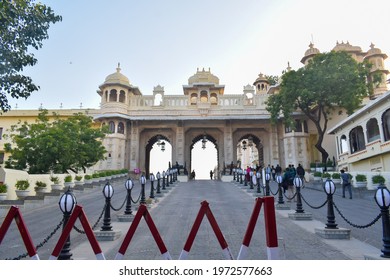 Udaipur 19th December 2020: Photograph Of Entrance Gate Of City Palace Udaipur.