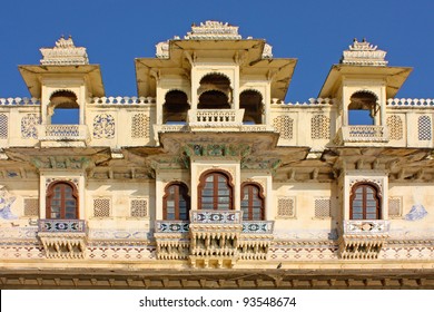 Udaipur City Palace In Rajasran, India