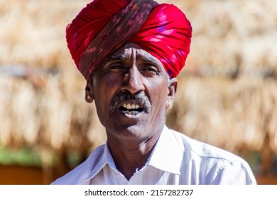 Udaipur, Rajasthan, India, 02:02:2021: Folk Singers In Rajasthan