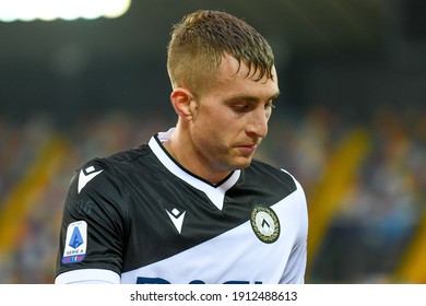 Udine, Italy, February 07 2021 Gerard Deulofeu (udinese) During Udinese Calcio Vs Hellas Verona FC Italian Football Serie A Match