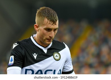 Udine, Italy, February 07 2021 Gerard Deulofeu (udinese) During Udinese Calcio Vs Hellas Verona FC Italian Football Serie A Match