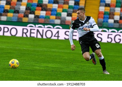 Udine, Italy, February 07 2021 Gerard Deulofeu (udinese) During Udinese Calcio Vs Hellas Verona FC Italian Football Serie A Match