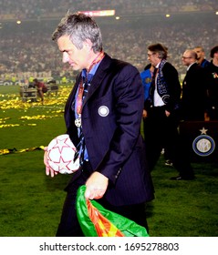 UEFA Champions League Final - FC Bayern Munich Vs F.C. Internazionale - 
Madrid, Spain - 22/05/2010
José Mourinho, Massimo Moratti