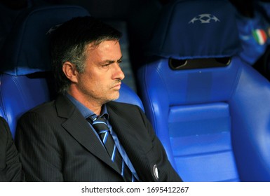 UEFA Champions League Final - FC Bayern Munich Vs F.C. Internazionale - 
Madrid, Spain - 22/05/2010
José Mourinho Looks On