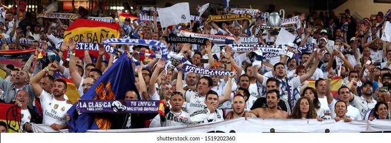 UEFA Champions League Final - Juventus Vs Real Madrid - 
Cardiff - National Stadium Of Wales - 03/06/2017
Real Madrid Supporters