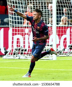 UEFA Champions League Final - Juventus Vs Barcelona - 
Berlin - Olympiastadion - 06/06/2015
Neymar Celebrates