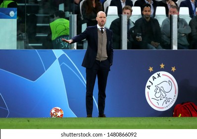 UEFA Champions League - Juventus V Ajax -
Turin, Italy Allianz Stadium - 16/04/2019 -
Erik Ten Hag
