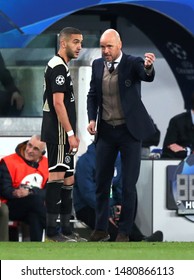 UEFA Champions League - Juventus V Ajax -
Turin, Italy Allianz Stadium - 16/04/2019 -
Hakim Ziyech, Erik Ten Hag
