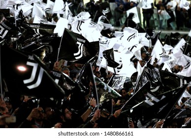 UEFA Champions League - Juventus V Ajax -
Turin, Italy Allianz Stadium - 16/04/2019 -
Fans Of Juventus Wave Flags
