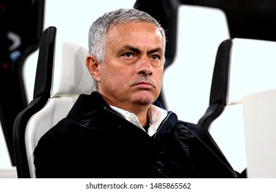 UEFA Champions League - Juventus V Manchester -
Turin, Italy Allianz Stadium - 07/11/2018 -
José Mourinho Looks On