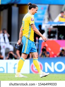 UEFA Euro 2016 - Italy Vs Sweden - 
Toulouse - Stadium Municipal - 17/06/2016
Zlatan Ibrahimovic Disappointed