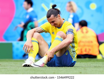 UEFA Euro 2016 - Italy Vs Sweden - 
Toulouse - Stadium Municipal - 17/06/2016
Zlatan Ibrahimovic Disappointed