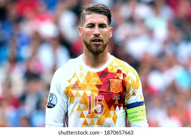 UEFA Euro 2016 - Italy Vs Spain - 
Saint-Denis - Stade De France - 27-06-2016
Sergio Ramos