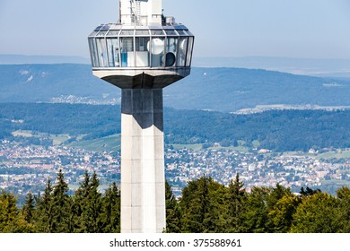 Uetliberg Tower In Zurich, Switzerland