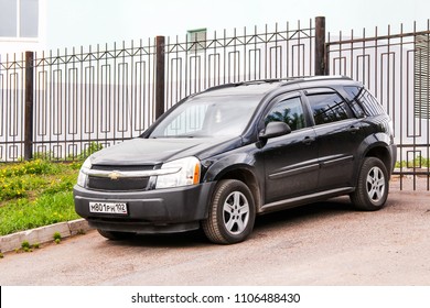 Ufa, Russia - May 2, 2012: Motor Car Chevrolet Equinox In The City Street.