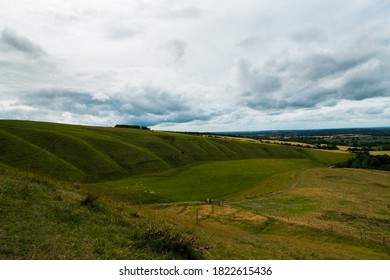 Uffington White Horse Hill Views 