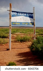 UFO Crash Site Near Roswell New Mexico