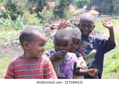 Uganda - June, 2022: The Batwa People In Uganda Are One Of The Oldest Surviving Indigenous Tribes In Africa. They Live High In The Mountain Forests, Straddling Several East African Countries.