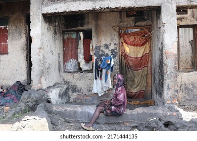 Uganda - June, 2022: The Batwa People In Uganda Are One Of The Oldest Surviving Indigenous Tribes In Africa. They Live High In The Mountain Forests, Straddling Several East African Countries.