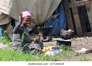 Uganda - June, 2022: The Batwa People In Uganda Are One Of The Oldest Surviving Indigenous Tribes In Africa. They Live High In The Mountain Forests, Straddling Several East African Countries.