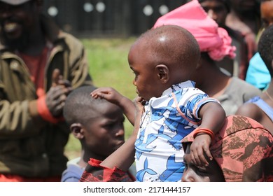 Uganda - June, 2022: The Batwa People In Uganda Are One Of The Oldest Surviving Indigenous Tribes In Africa. They Live High In The Mountain Forests, Straddling Several East African Countries.