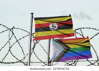 uganda LGBTQ flag. LGBT rights in Uganda Lesbian, gay, bisexual, and transgender (LGBT) persons in Uganda face legal challenges, active discrimination and stigmatisation not experienced by non-LGBT 