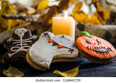 Ugly Cookies For The Autumn Holiday Halloween