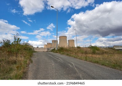 UK Coal Fired Power Station                           