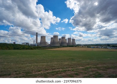 UK Coal Fired Power Station                           