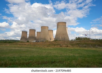 UK Coal Fired Power Station                           