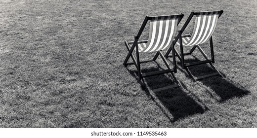 UK, England, London, Deck Chairs