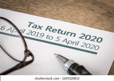 UK HMRC Self Assessment Income Tax Return Form 2020