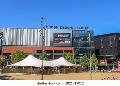 UK / London - 14 September 2020: London Designer Outlet shopping centre, Wembley, north London
