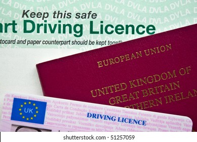 UK Passport and Driving Licence