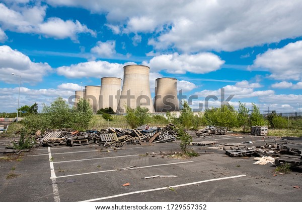 UK power station and
dumping ground
