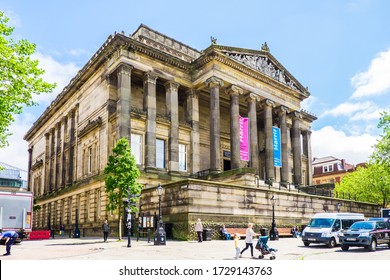 Uk Preston June 1 2016 Harris Museum And Art Gallery In Preston - England