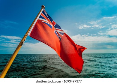 Uk Red Ensign British Maritime Flag Stock Photo 1093497377 | Shutterstock