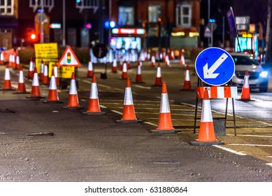 UK Road Services Roadworks Cones And Signs