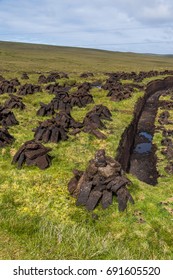  UK Scotland Peat Mining