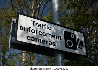 UK Traffic Enforcement Camera Sign